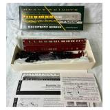 Collection of HO Scale Model Railroad Cars in Boxes - 12 cars