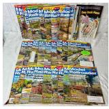 Assorted Model Railroader Magazines and Model Railroad Essentials