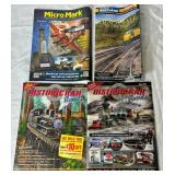Assorted Model Railroader Magazines and Model Railroad Essentials