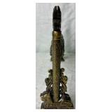 Vintage Solid Brass Chimes Five Belss Meditation Gong 11"