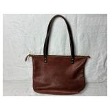 Genuine Leather Bundle -Portland Leather Zippered Tote Bag and Wilson
