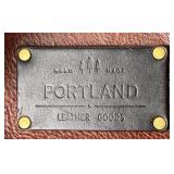 Genuine Leather Bundle -Portland Leather Zippered Tote Bag and Wilson