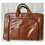 Genuine Leather Bundle -Portland Leather Zippered Tote Bag and Wilson