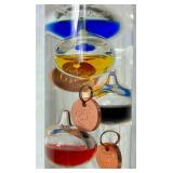 Koch 17" Galileo Thermometer Made in Germany with Original Box