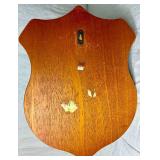 Black Bear Plush Animal Wall Mount 14.5"W x 20"H x 20.5" D