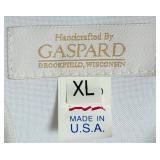 Set of 2 Long White Albs with Braided Belt & Crucifix - Gaspard & Co. One Medium and One XL