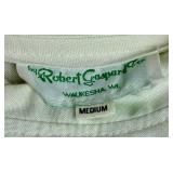 Set of 2 Long White Albs with Braided Belt & Crucifix - Gaspard & Co. One Medium and One XL