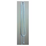 Set of 2 Long White Albs with Braided Belt & Crucifix - Gaspard & Co. One Medium and One XL