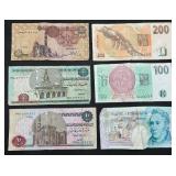 Large Collection of International Coins and Currency