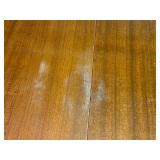 Antique Expandable Dining Table with 6 Dining Chairs