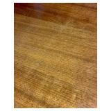 Antique Expandable Dining Table with 6 Dining Chairs