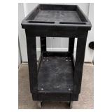 Husky 2 Tier Plastic Wheeled Service Cart