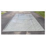 Set of 2 Garage  Floor Containment Mats - Securly Covers Flooring in a 2 Car Garage