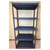 Set of 5 Plastic Shelving Units Lot 2