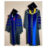 Doctorate Academic Regalia Tam Gowns, Hoods and Mortarboards