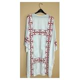 White Delmatic Vestment worn by Deacons