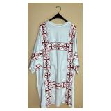 White Delmatic Vestment worn by Deacons