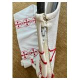 White Delmatic Vestment worn by Deacons