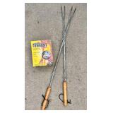 Bear Themed Firepit 36" Round with Cover, Screen and Wood