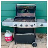 Savor Pro Gas Grill with 2 Propane Tanks and Grilling Accessories