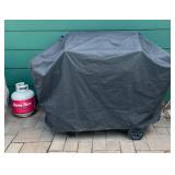 Savor Pro Gas Grill with 2 Propane Tanks and Grilling Accessories