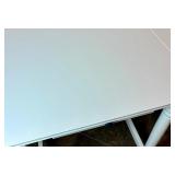 Ikea Ingatorp White Drop Leaf Table with 4 Matching Ingolf Chairs