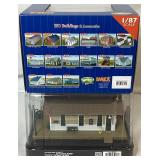 Collection of Railroad HO Scale Structures - Some Already Contructed, Some Ready to Build