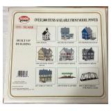 Collection of Railroad HO Scale Structures - Some Already Contructed, Some Ready to Build