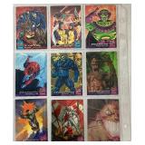 Collection of X- Men Trading Cards 