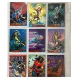 Collection of X- Men Trading Cards 