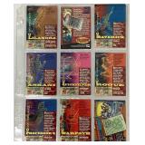 Collection of X- Men Trading Cards 