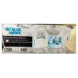 Blue Hawk Heavy Duty Folding Saw Horses 1200 lbs max cap - 3 pieces