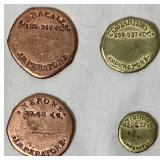 Collection of Vintage Replica Coins