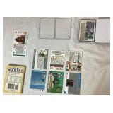 Large Collection of Football Trading Cards from the 90