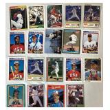 Collection of Baseball Cards from the 80