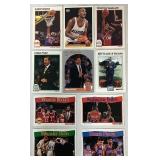 Collection of Basketball Cards from the 90