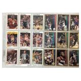 Collection of Basketball Cards from the 90