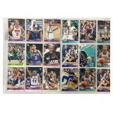 Collection of Basketball Cards from the 90