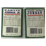 Collection of Basketball Cards from the 90