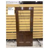 Lot of Six Vintage Doors (572456) Includes Frames and Additional Pieces, Unsure Of Which Goes To What Door, See Description