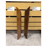 Lot of Six Vintage Doors (572456) Includes Frames and Additional Pieces, Unsure Of Which Goes To What Door, See Description