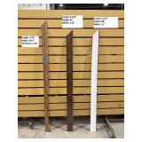 Lot of Six Vintage Doors (572456) Includes Frames and Additional Pieces, Unsure Of Which Goes To What Door, See Description