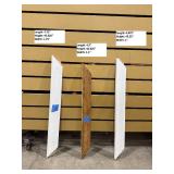 Lot of Six Vintage Doors (572456) Includes Frames and Additional Pieces, Unsure Of Which Goes To What Door, See Description