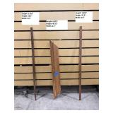 Lot of Six Vintage Doors (572456) Includes Frames and Additional Pieces, Unsure Of Which Goes To What Door, See Description