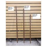 Lot of Six Vintage Doors (572456) Includes Frames and Additional Pieces, Unsure Of Which Goes To What Door, See Description