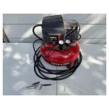 PORTER-CABLE 150 PSI 6-Gallon Pancake Air Compressor with Hose and Nozzle