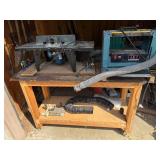 JET 12-Inch Planer and Router Table Setup with Accessories