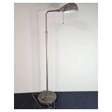 Vintage Industrial Floor Lamp with Adjustable Shade
