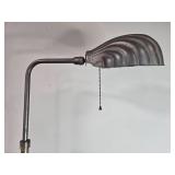 Vintage Industrial Floor Lamp with Adjustable Shade