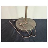 Vintage Industrial Floor Lamp with Adjustable Shade